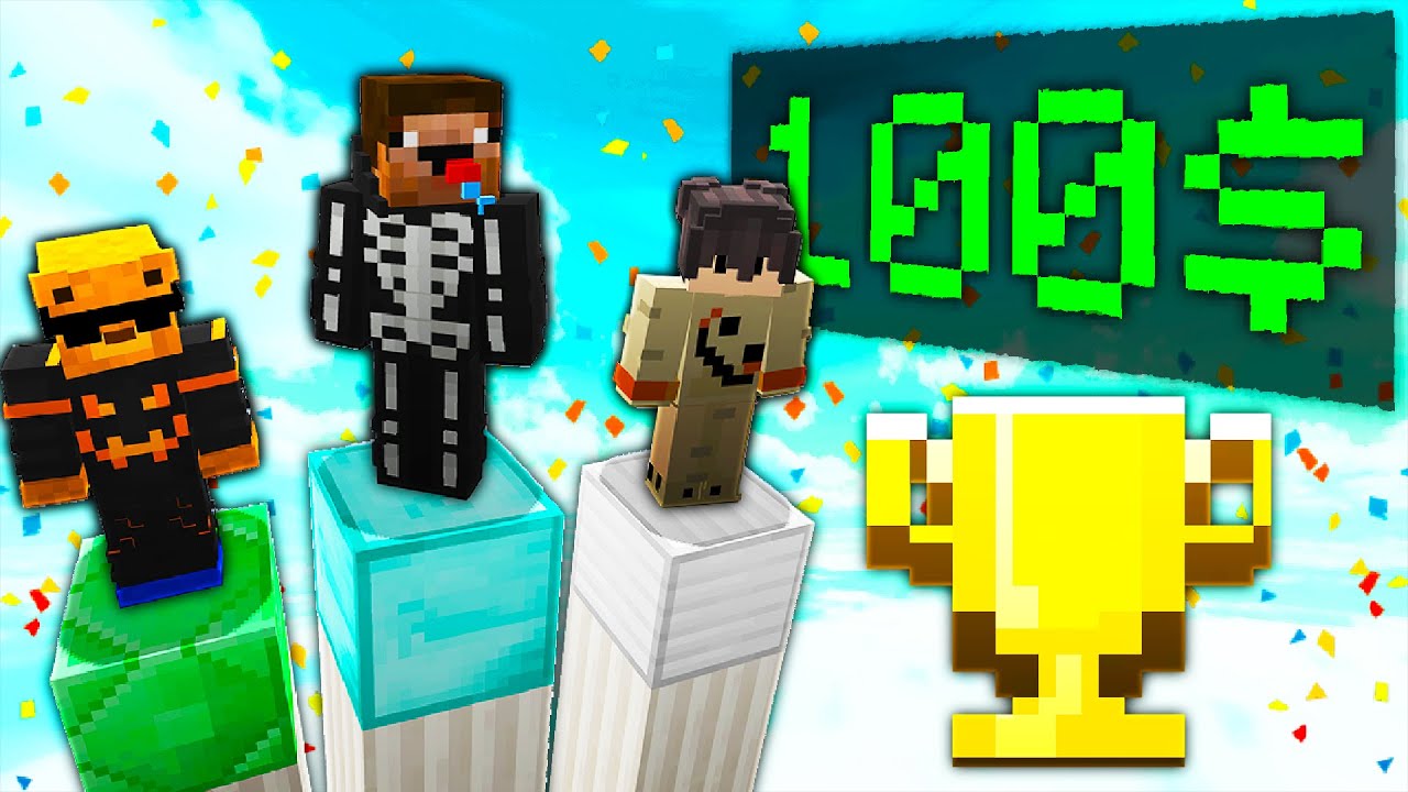 Winning MontclairBear's $100 skywars tournament