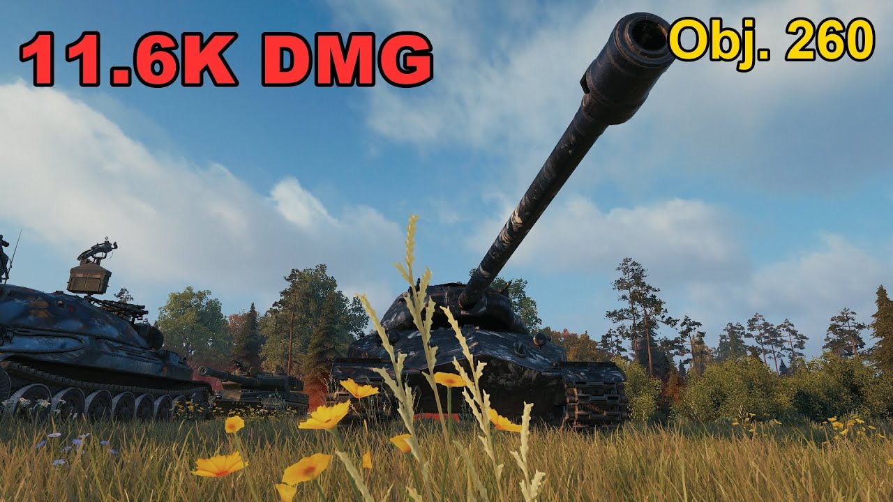 Obj. 260 - 11.6K Damage - Player: nemas_pytel_kamo - Map: Murovanka - Server: EU | World of Tanks