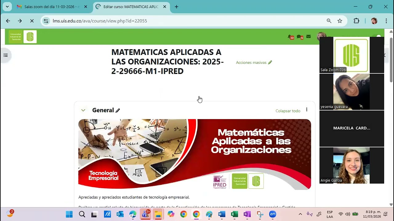 TV15 M1 11 03 2026 MateAplicOrganiz