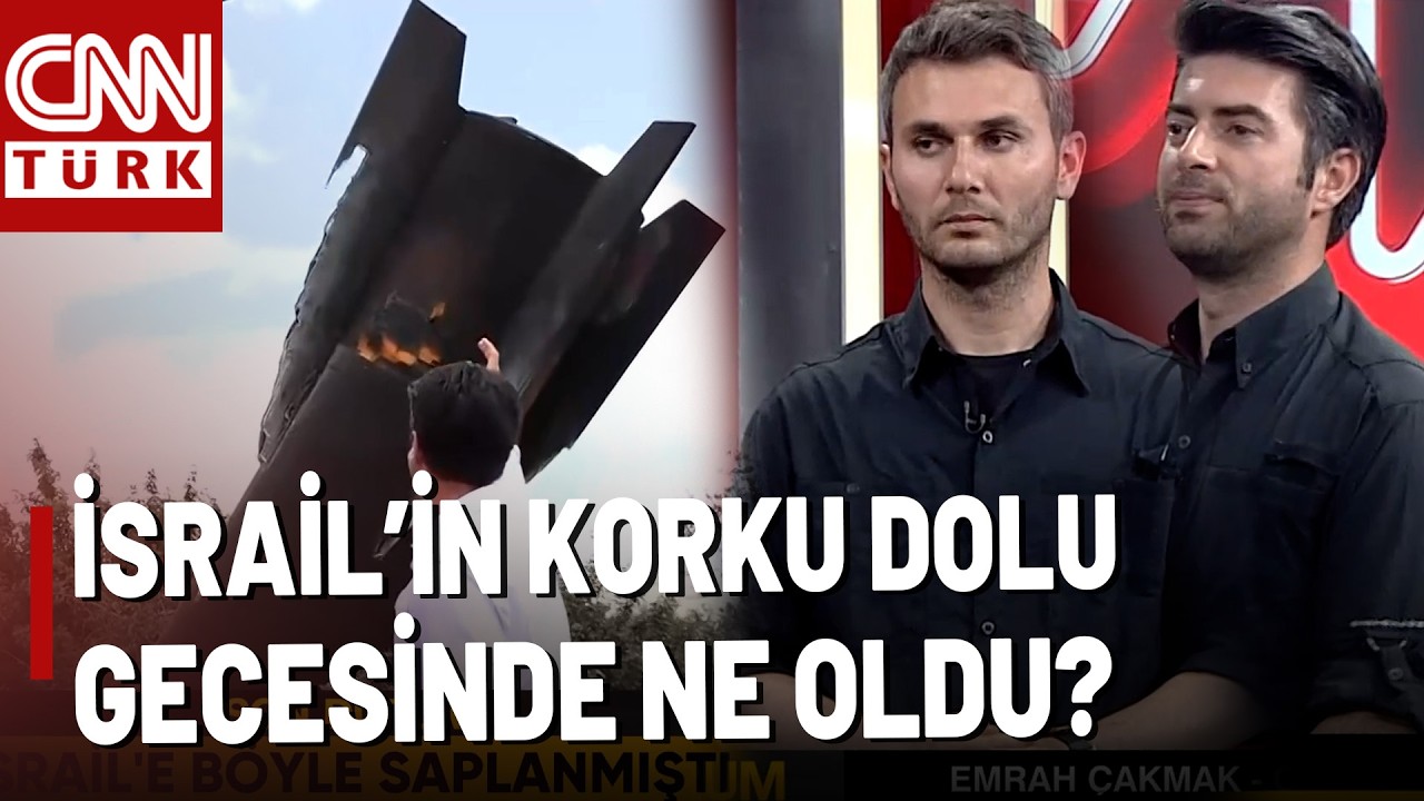 CNN T&Uuml;RK'e M&uuml;dahale Edilmişti! İsrail'in Korku Dolu Gecesinde Ne Oldu? CNN Ekibi O Anları Anlattı