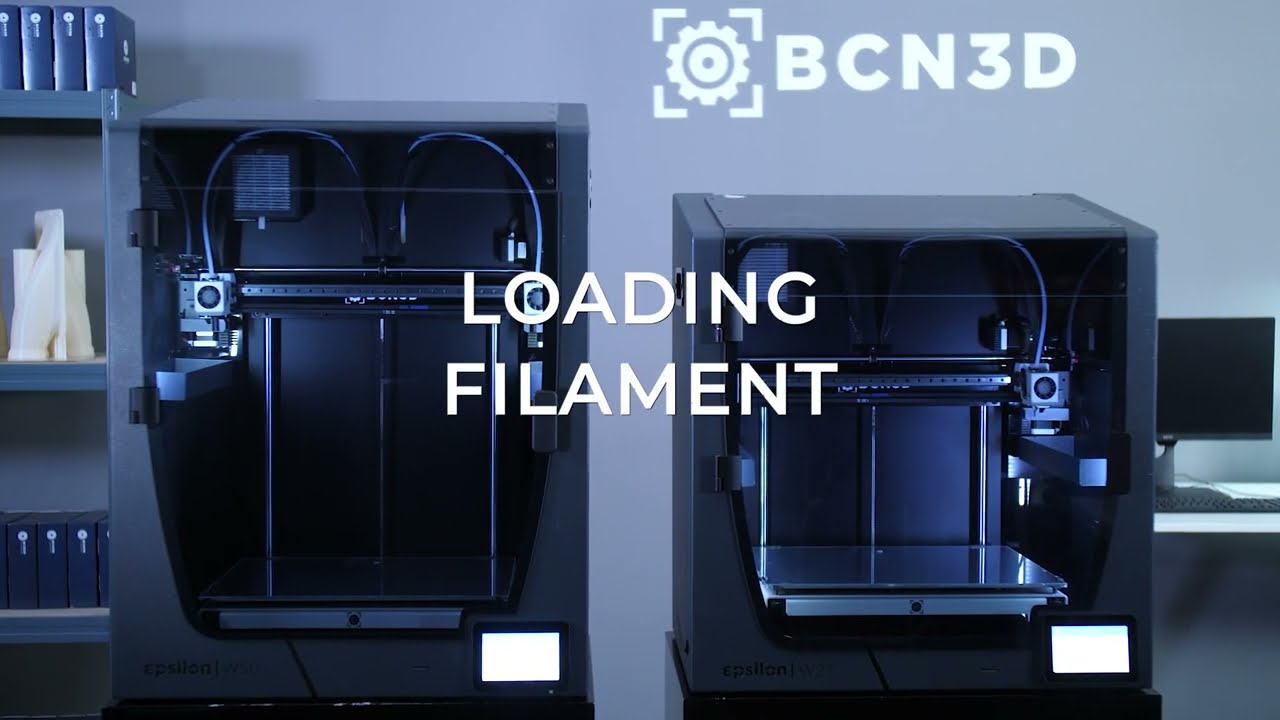 Loading the Filament - BCN3D Epsilon Series