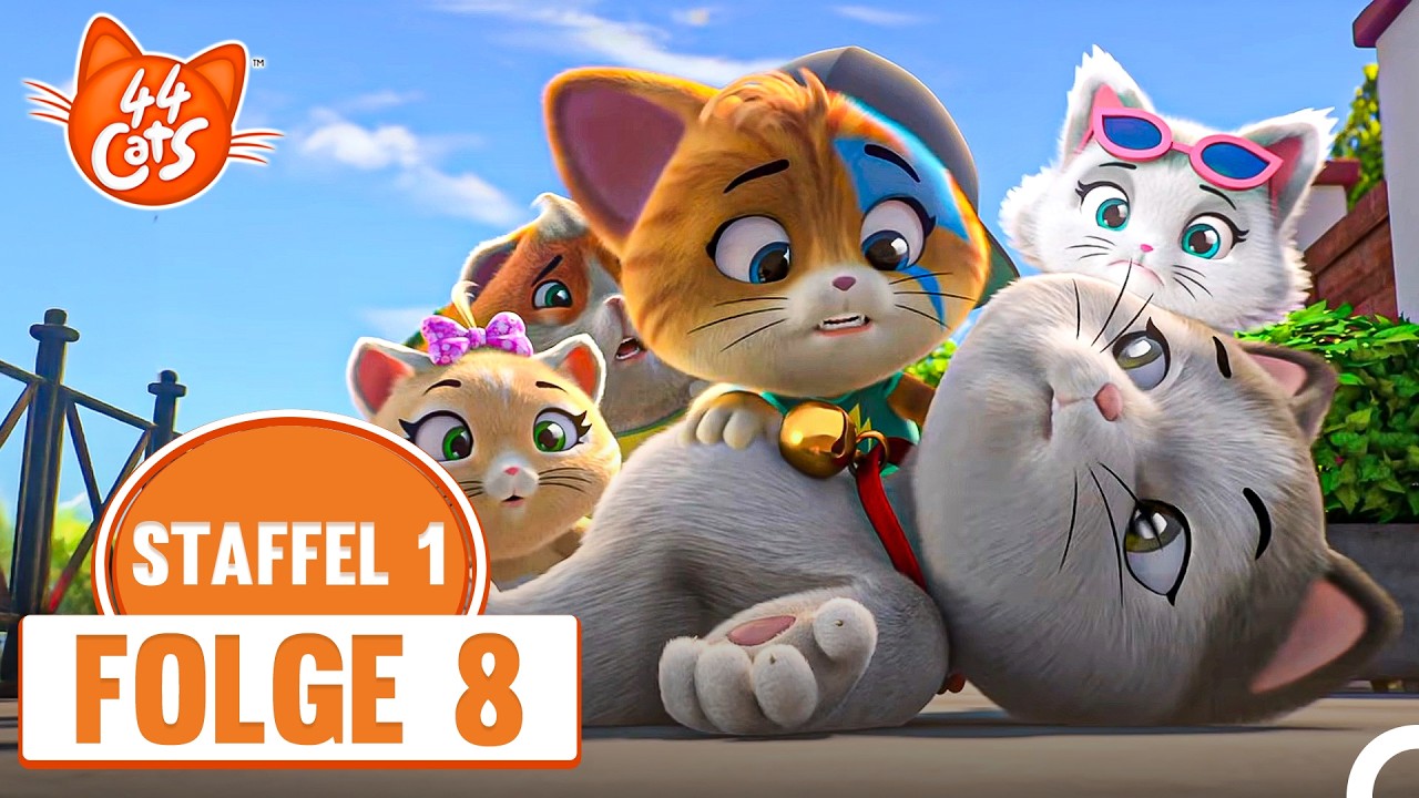 44 Cats Staffel 1 | Folge 8 - Neko, Der Glückskater 🍀