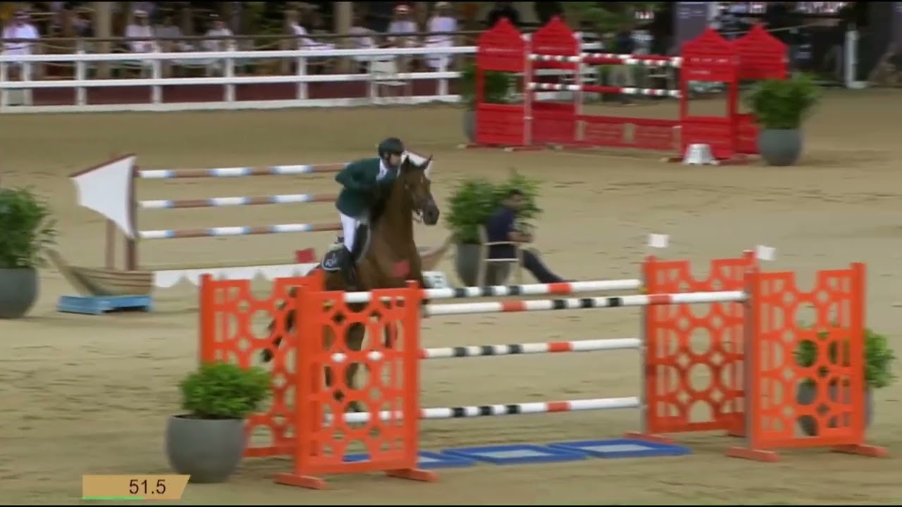Khaled Almobty &  Diana Du Plevau Z - CSI5* 1.60m Grand Prix HH The Father Amir's Prix - Leg 4
