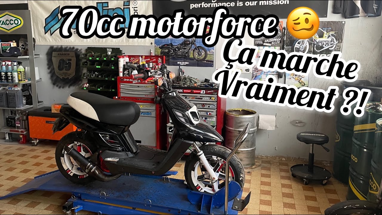 Remontage et test Booster 70cc Motorforce 💥