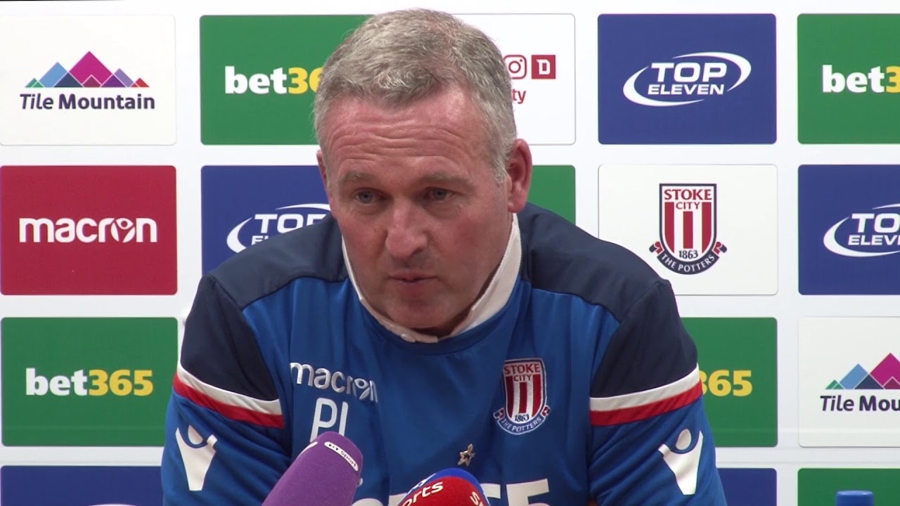 Lambert urges Stoke to bounce straight back after 'disastrous' relegation