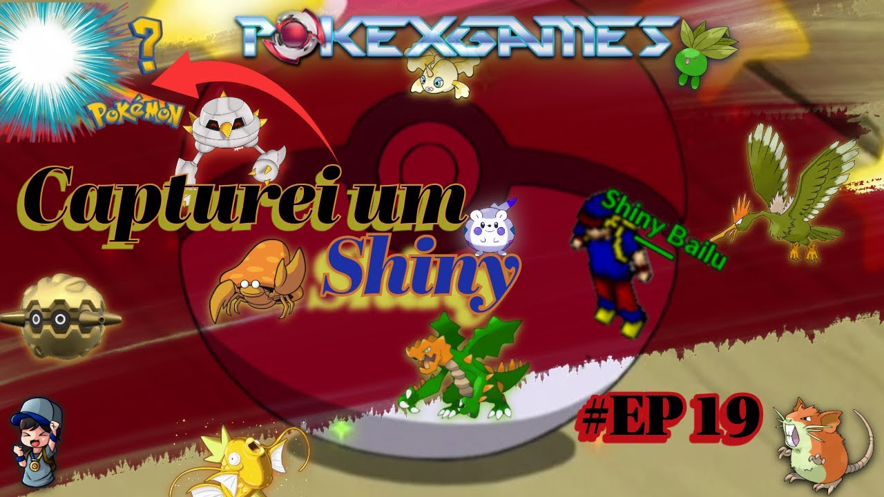 PxG: CAPTUREI O MEU PRIMEIRO SHINY DA SERIE QUE VALE MILHÕES!!! ( Lv1 Ao 600 Só Com Shiny ) #19
