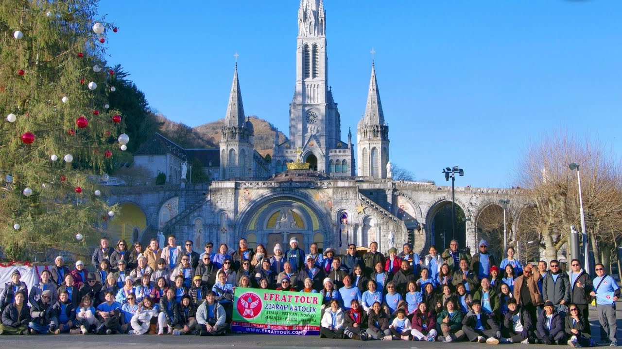 Ziarah Eropa Katolik EFRAT TOUR 23 Des 2025 - 3 Jan 2026 Italia - Monaco - Perancis -Belgia- Belanda