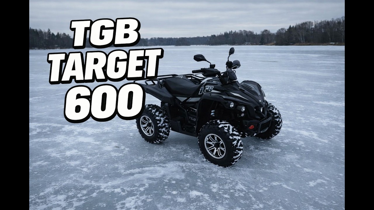 Ride Through the Wild #05 | TGB Target 600 Fahren auf zugefrorenem See! ❄️