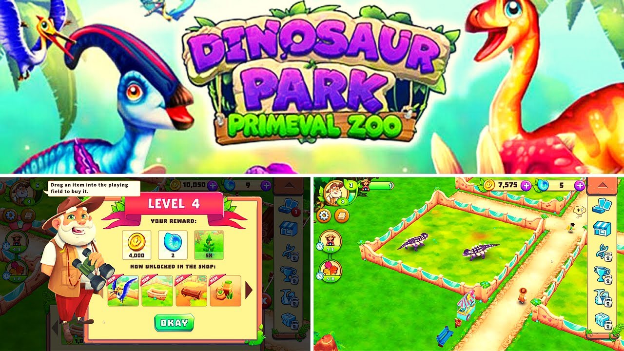 DINOSAUR PARK PRIMEVAL ZOO Walkthrough  / The beginning