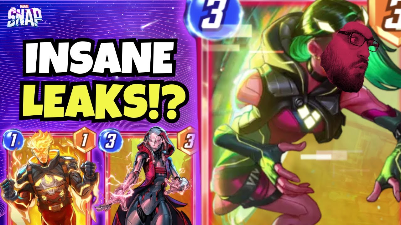 Marvel SNAP Is Going To Be TAKEN OVER By Robots... | Marvel SNAP LEAKED/Datamined Cards Review!