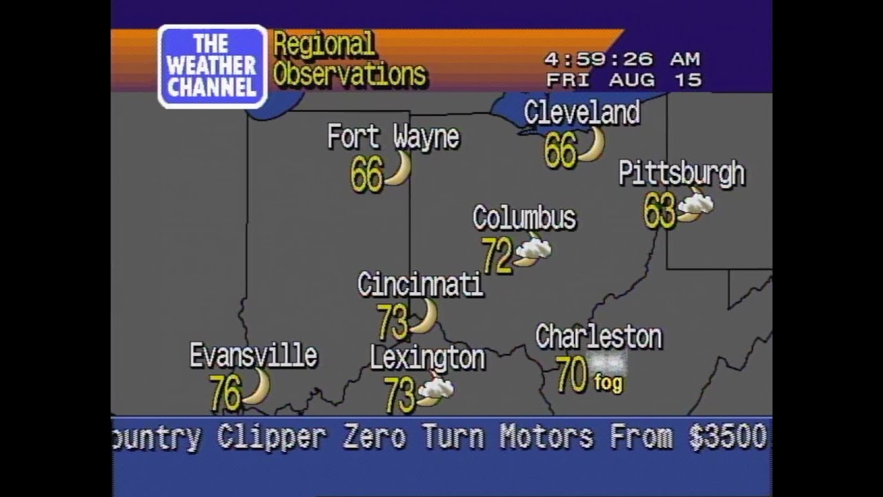 Columbus, OH Weather Star 4000 - TWC Relaunch 2005 20th Anniversary
