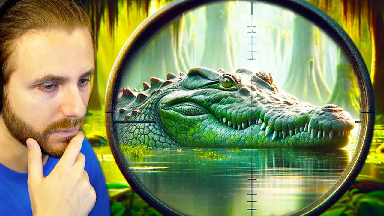 La VANATOARE de CROCODILI!