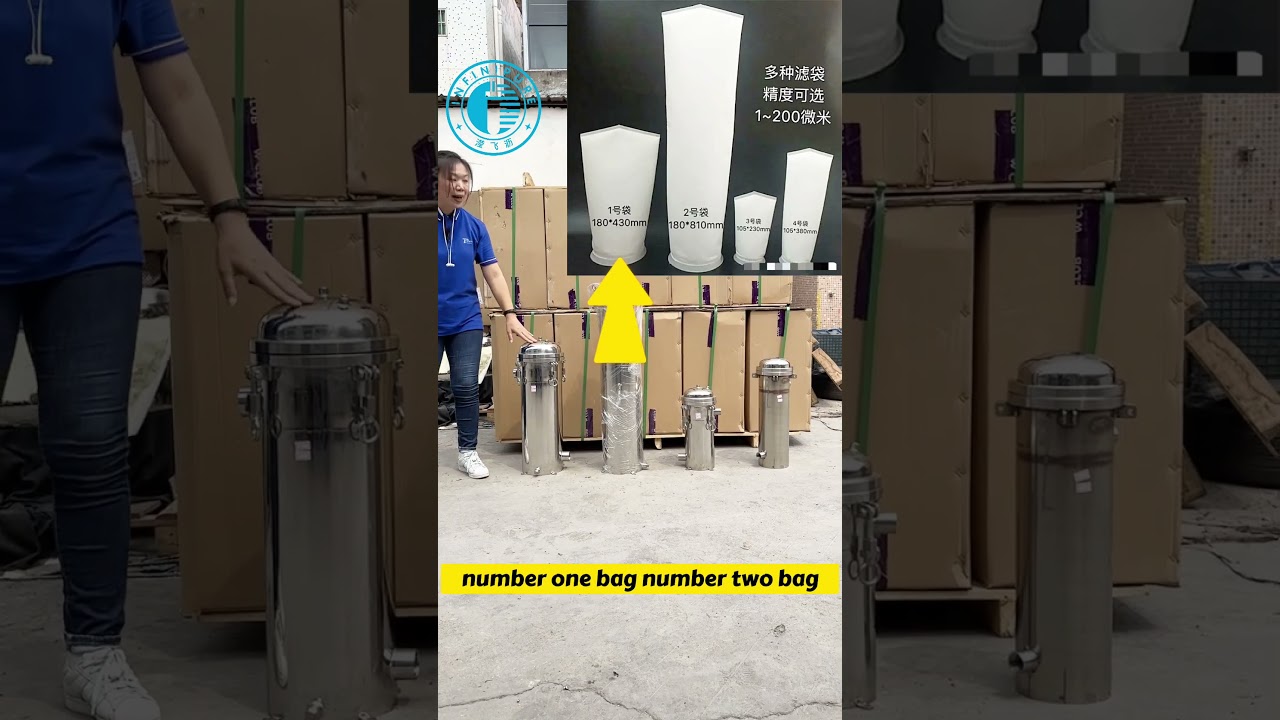Bagfilters +filter bags #watertreatment #drinkingwater #chinafactory #waterfilter