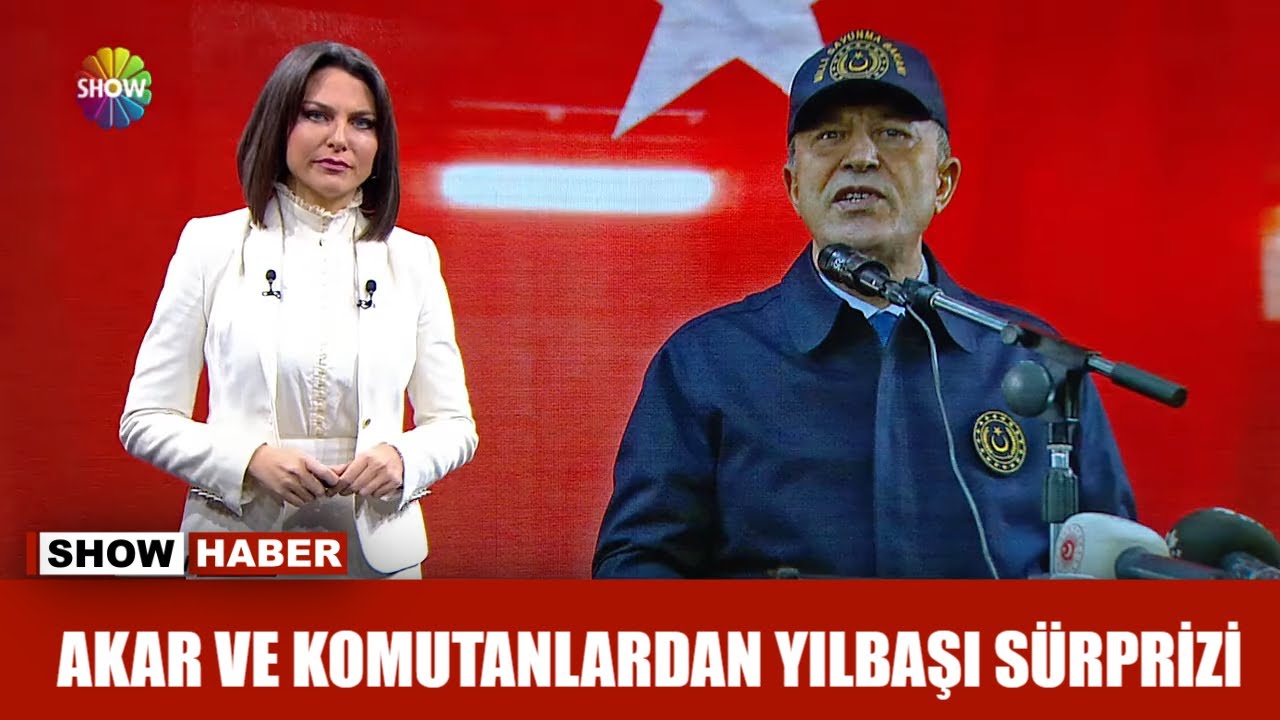 Akar ve komutanlardan yılbaşı sürprizi