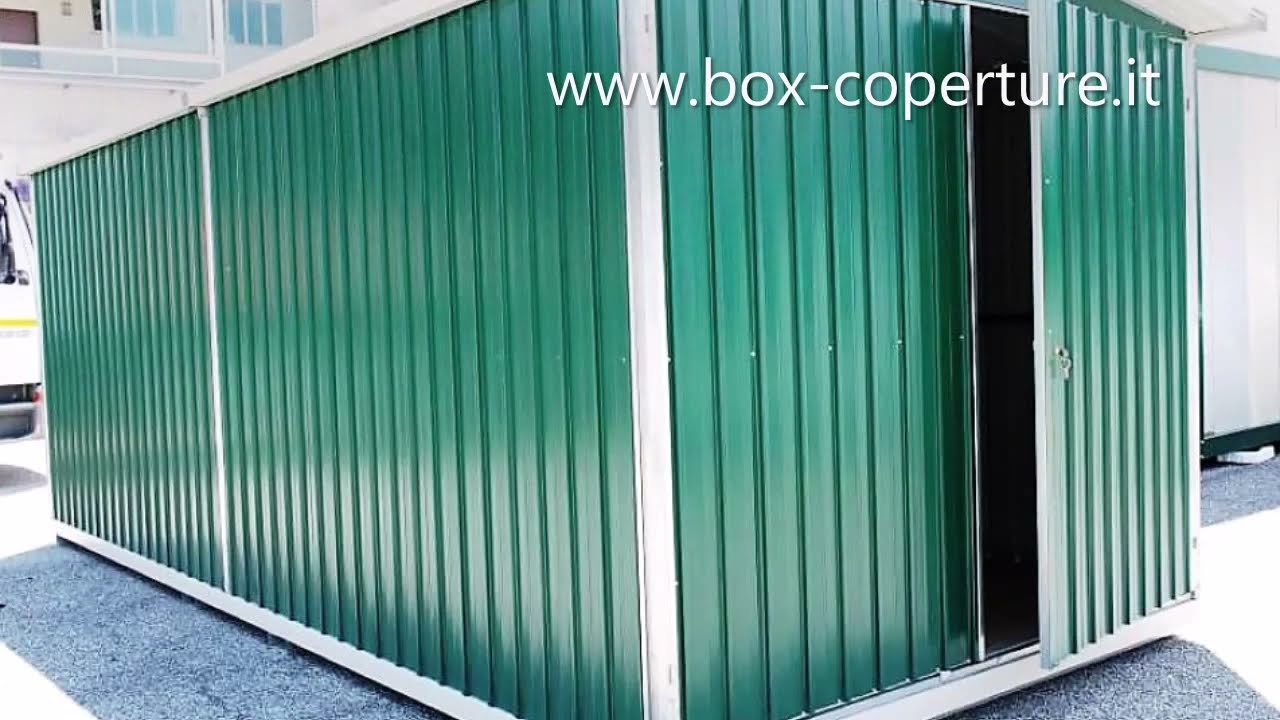 Capannoni in Ferro Box Lamiera Zincata Vendita