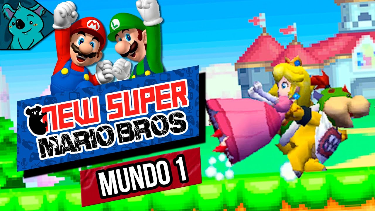 😨 ¡SECUESTRARON a #Peach (De nuevo) 🤦🏻‍♂️! | New Super Mario Bros en Nintendo DS