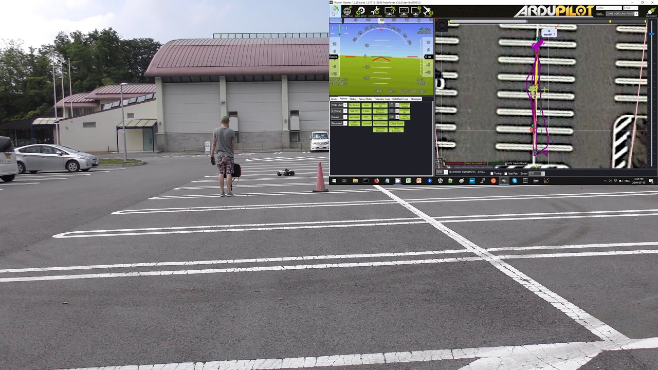 Rover Object Avoidance with Forward Facing Lidar