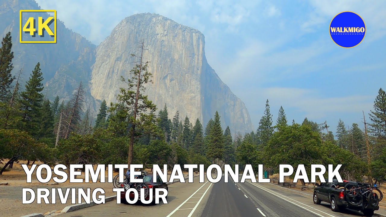Yosemite National Park - Driving Tour | Scenic Drive with Fresh Nature  | 4K