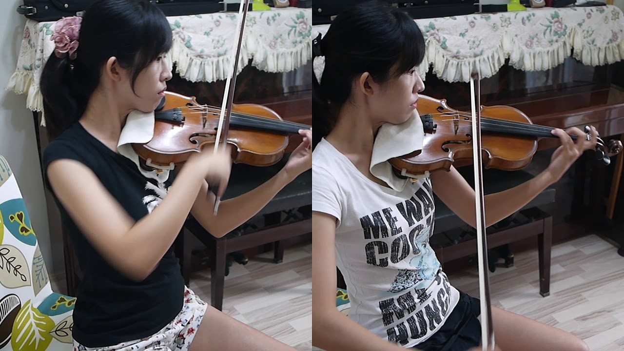張學友 流星下的願 雙小提琴與鋼琴 Violin＆Piano | Carol Lin＆Louis Liao