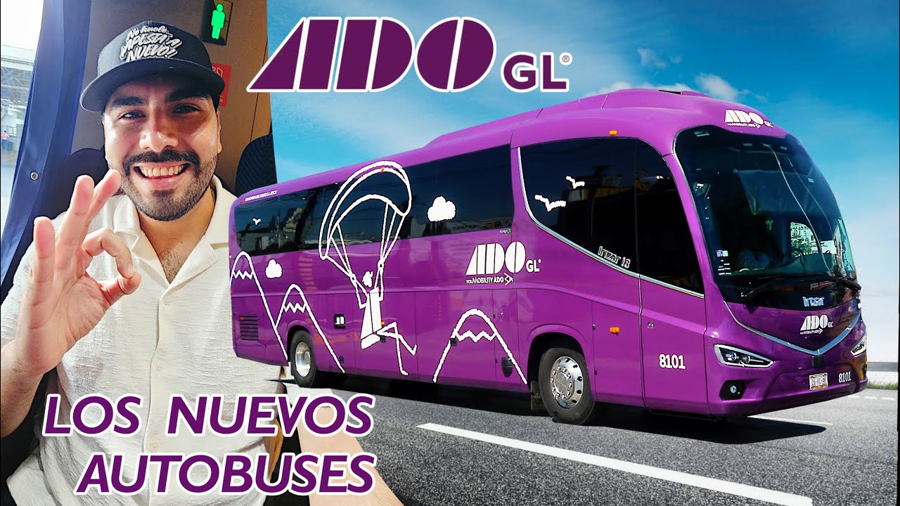 ¡Viajé en los NUEVOS AUTOBUSES de ADO GL! | Review #148 Veracruz a México TAPO