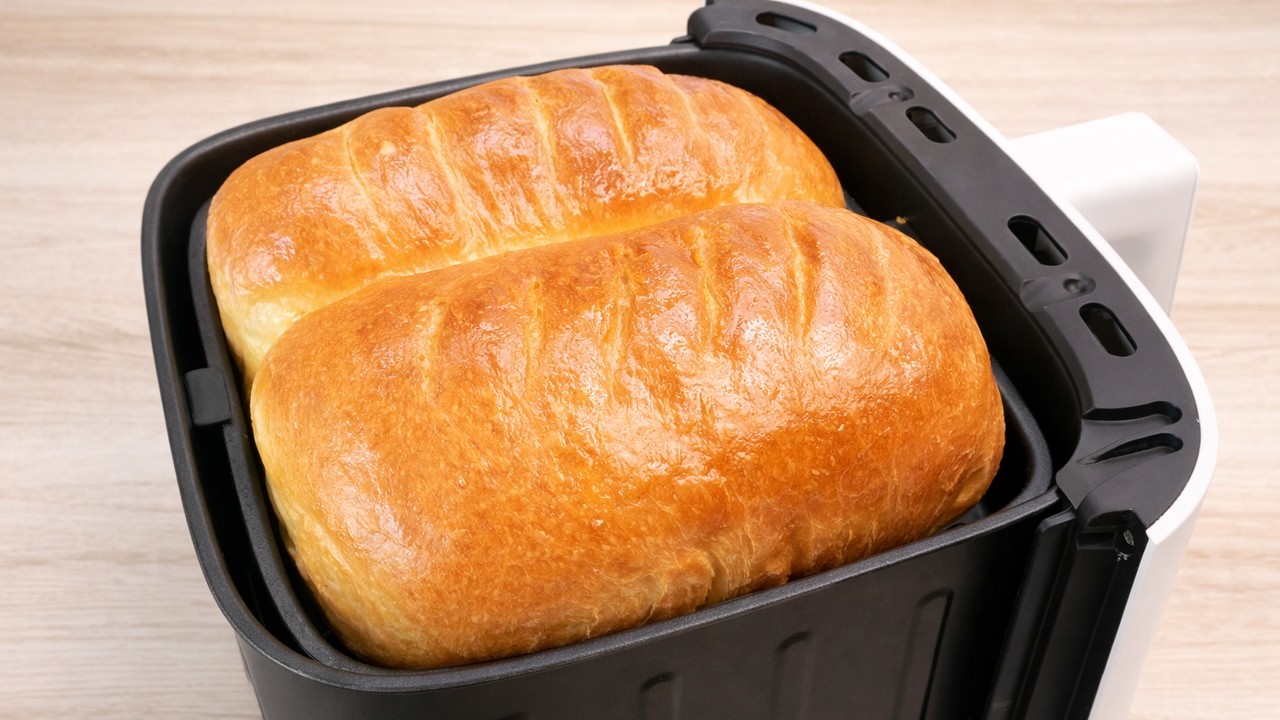 Вы не поверите! Этот сливочный итальянский хлеб как облако — я приготовила его в аэрогриле!