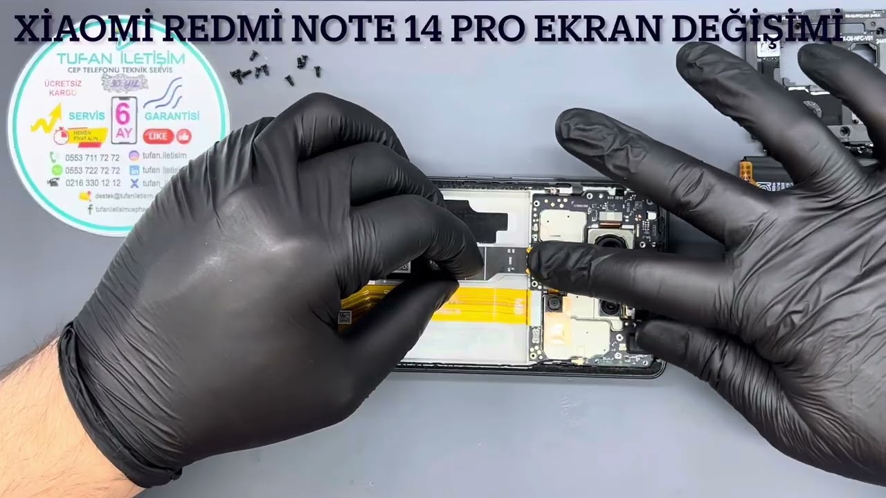 XİAOMİ REDMİ NOTE 14 PRO EKRAN DEĞİŞİMİ