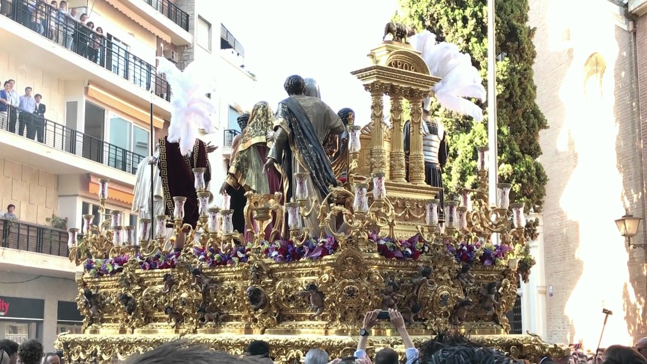 San Benito por Santa Ángela de la Cruz- Semana Santa Sevilla 2017