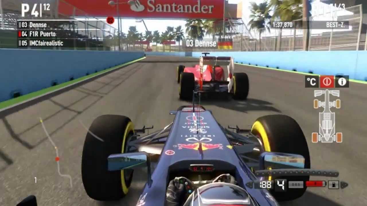 F1 2011 l Valencia l PC Online 75% l Liga 2012 l Formel1-Racer.de l Red Bull