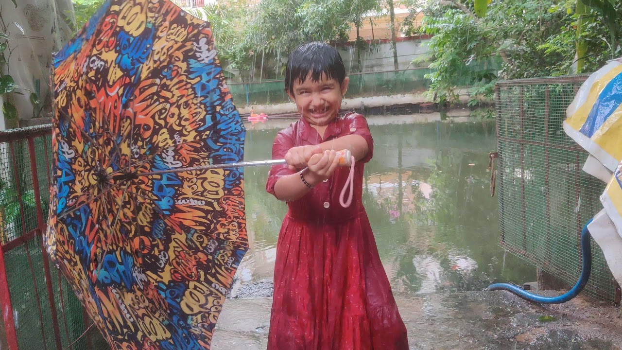 drip drop nursery rhymes ❤️  kavyanjali ❤️ daughter of ameli panda ollywood actress...