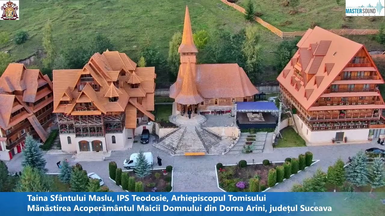 🔴 Taina Sf. Maslu oficiată de IPS Teodosie, Mănăstirea Acoperăm&acirc;ntul Maicii Domnului din Dorna Arini