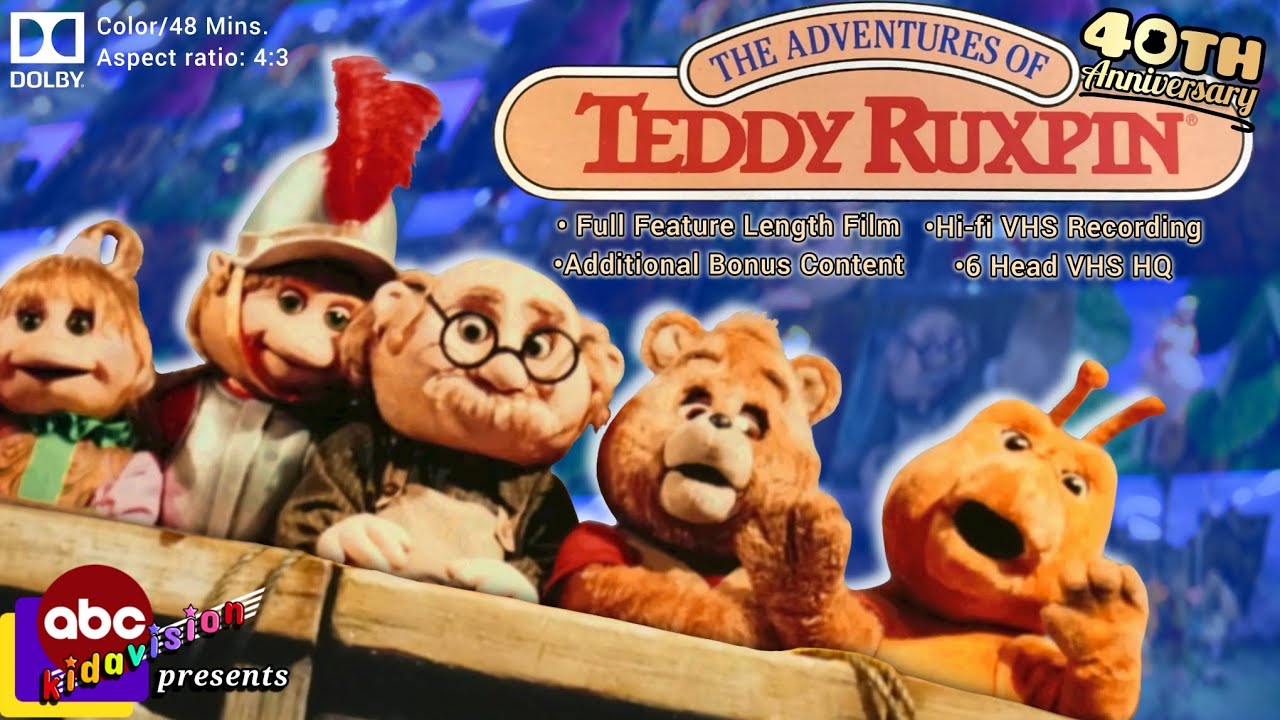 ABC Presents The Adventures Of Teddy Ruxpin (1985 TV Movie Pilot) Hi-Fi 720P 60FPS Broadcasting rip.