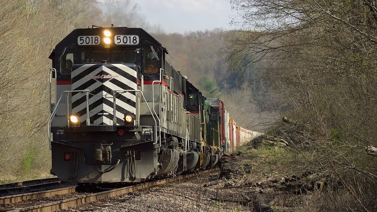 NRFF at CP Tannery with 5018 leading