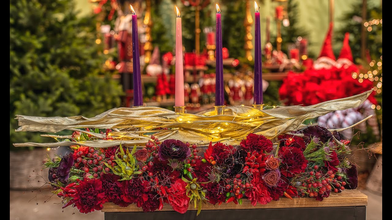 Come realizzare una corona dell' avvento dalla forma alternativa; By @GianniCortese