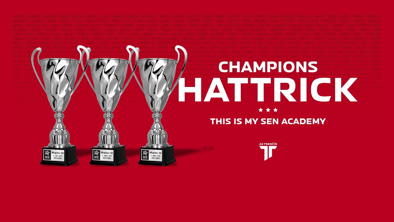 THIS IS MY SEN ACADEMY | U16 | U17 | U19 | Tri tímy = tri tituly