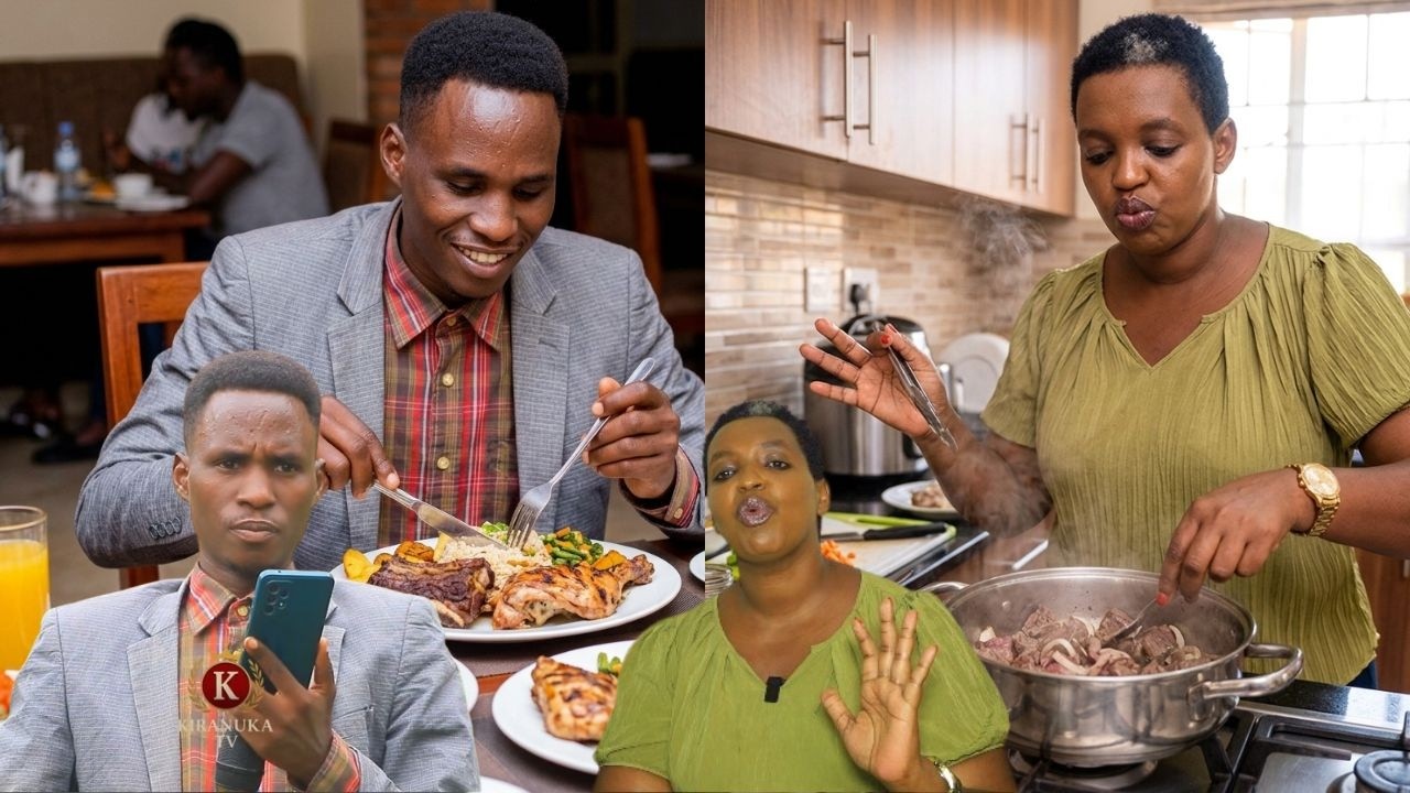 EZEKIEL AGIFUNGURWA YIHURIYE NA MAMA BEBE. UMUPULI UMUBANYE UBUKI AHITA ARANGIZA.