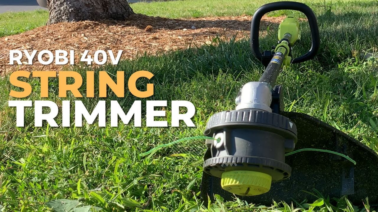 Обзор моего триммера RYOBI 40v