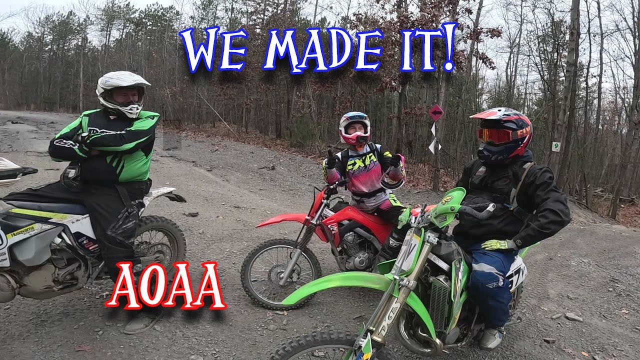 На трассе 9 — AOAA — 2-тактный мотоцикл для бездорожья — Husqvarna te150 — Kawasaki kx250