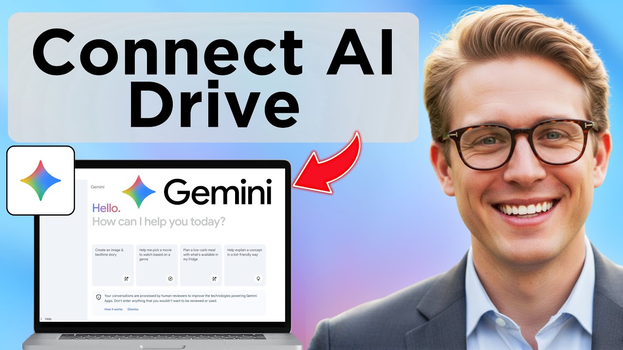 Как подключить Gemini AI к Google Drive (обновлено в 2025 году)