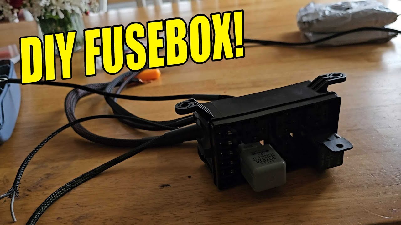 HOW TO BUILD AND WIRE YOUR OWN FUSEBOX