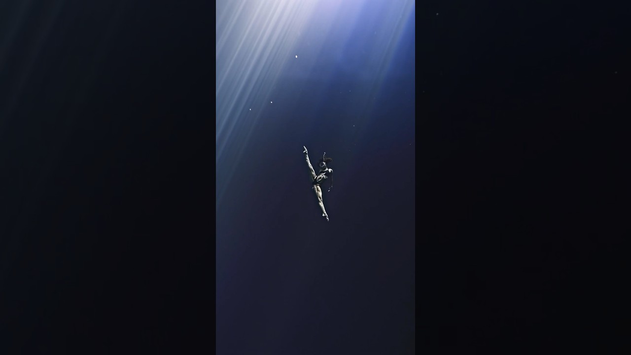 Underwater ballet ft Ariadna Hafez 🔱  