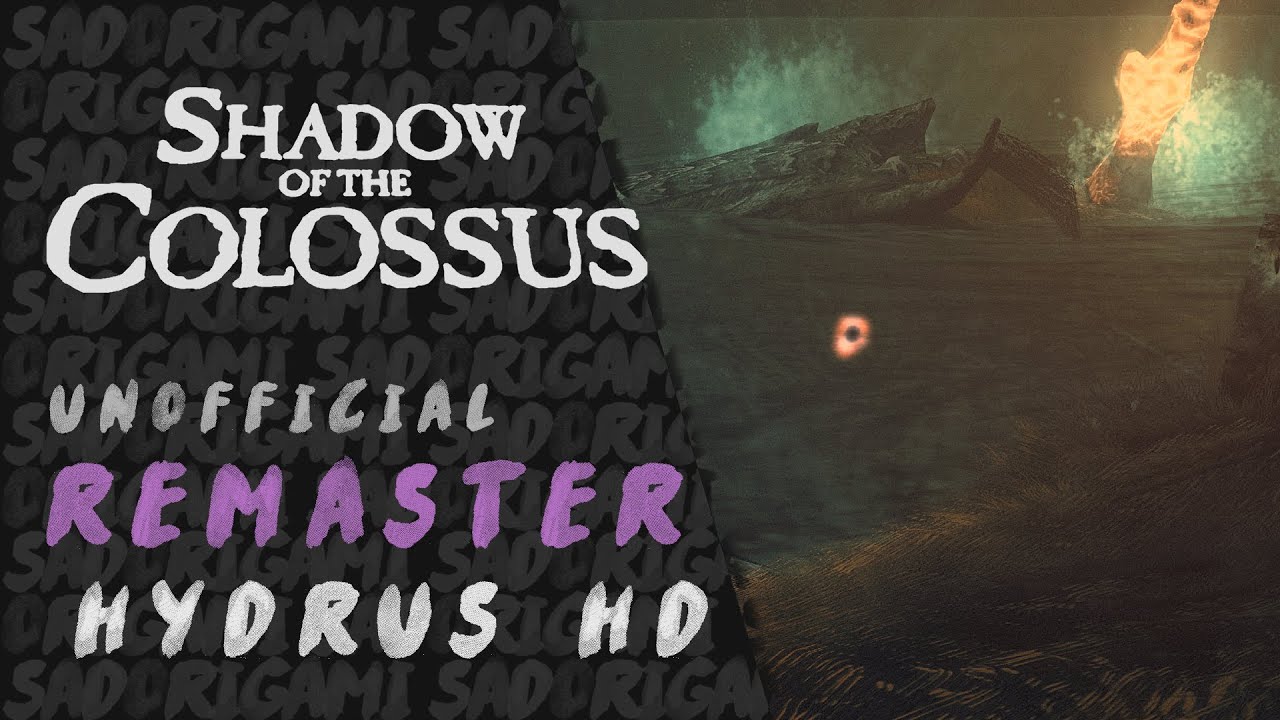 Shadow of the Colossus Fan Remaster | Hydrus HD Textures Showcase & Comparison