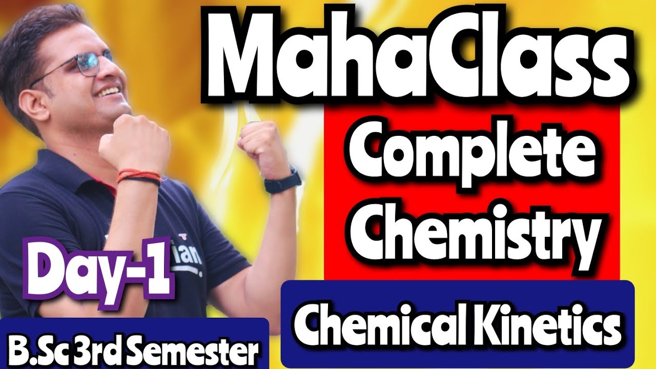 B.Sc 3rd Semester Chemistry!Chemical Kinetics #bedkdian #mjpru #chemicalkinetic #bsc3rdsemester