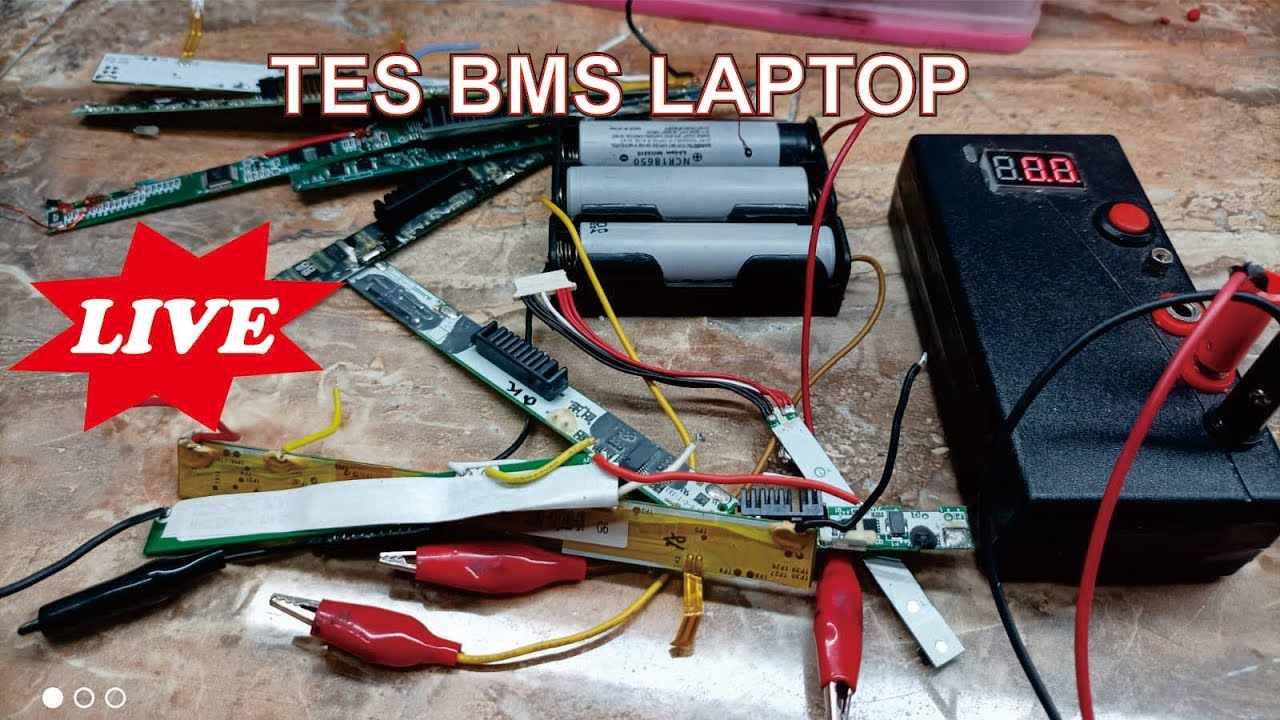 🔴LIVE || Cara Tes Bms Laptop