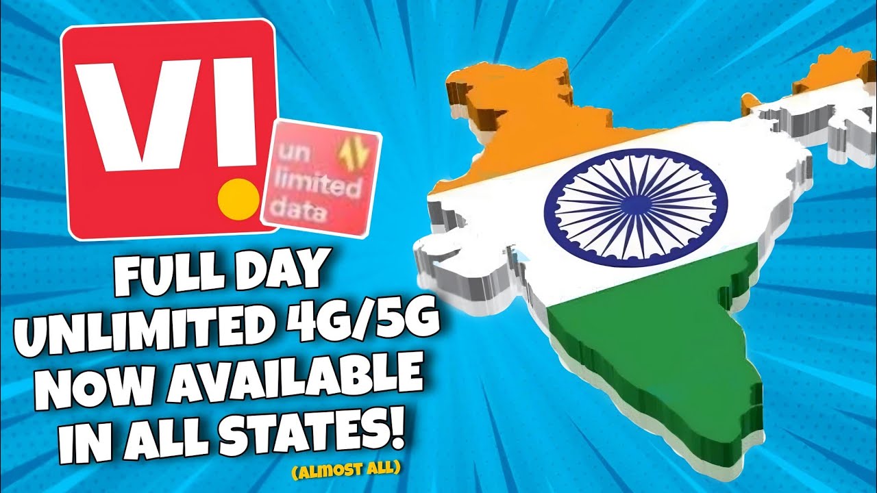 VI 4G/5G Unlimited Non-Stop Hero Plan Available In All States🔥: 24 Hours Unlimited Internet