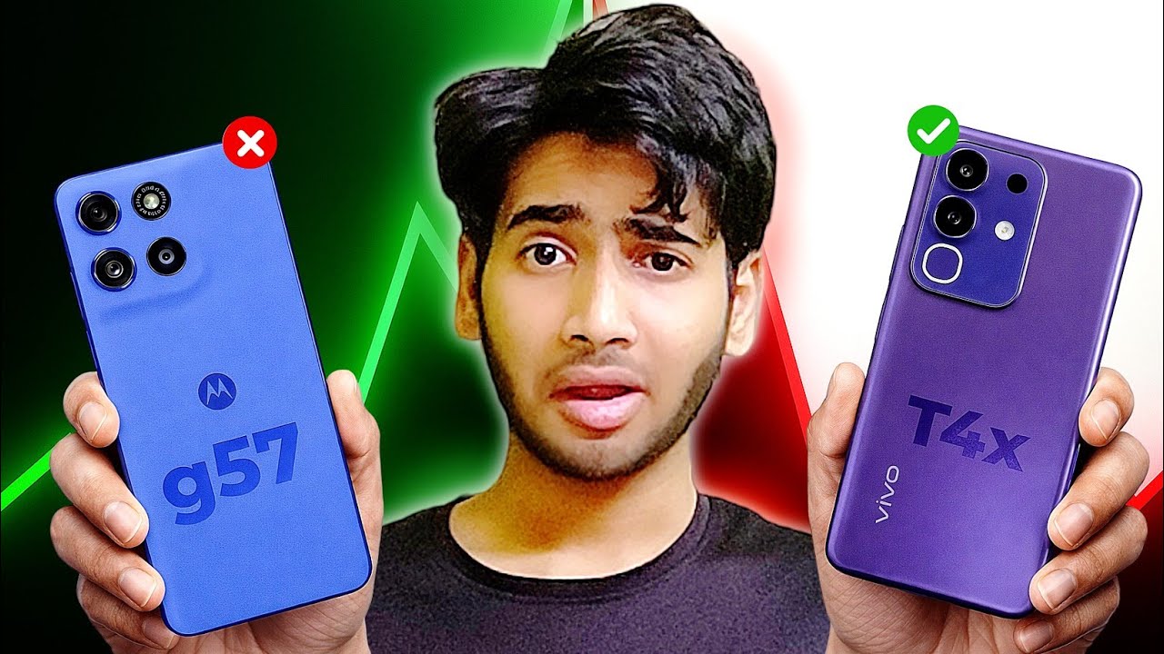 Vivo T4x Vs Moto G57 Power ⚡ Don't Make Mistake 