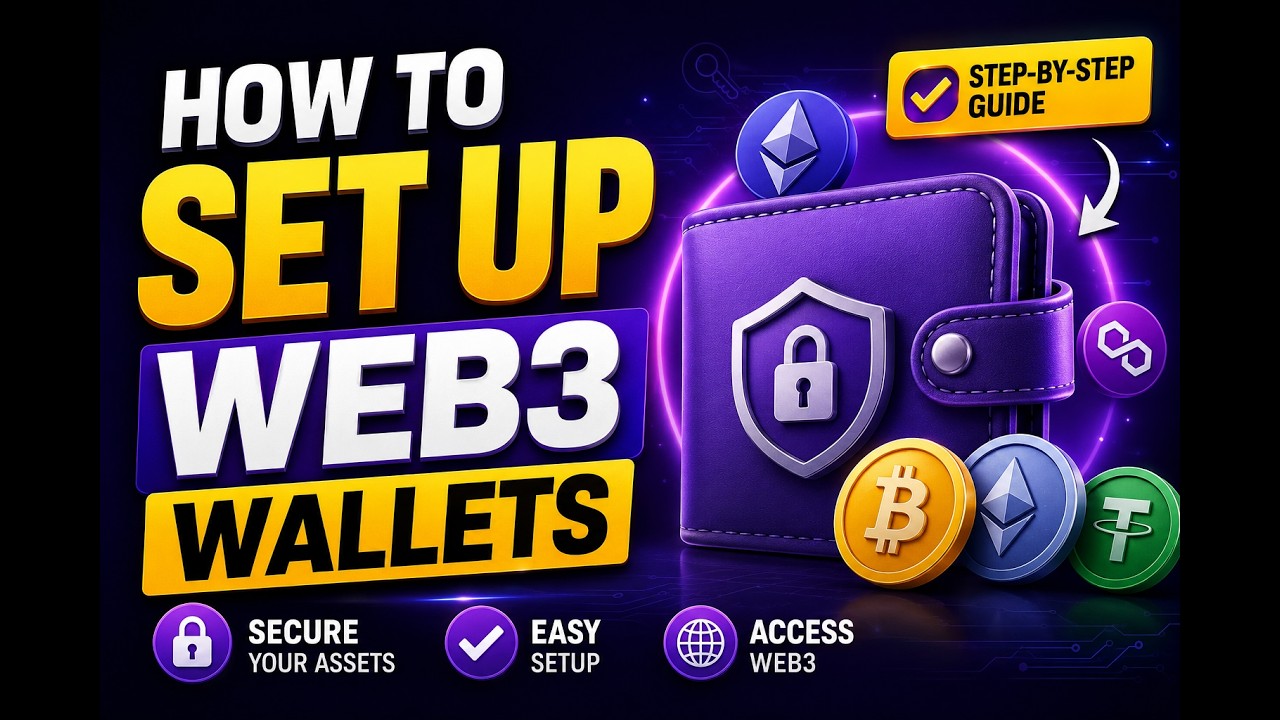 HOW TO SET UP WEB3 WALLETS
