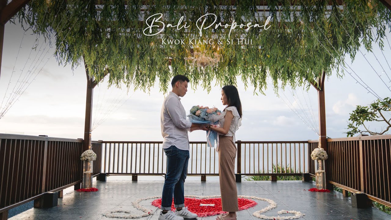 Cliff Proposal in Bali // Kwok Kiang & Si Hui // Bali Proposal