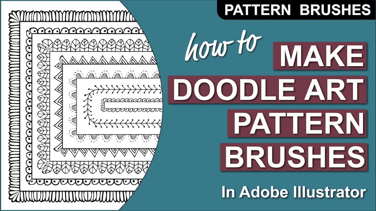 How to Make a Doodle Art Pattern Brush in Adobe Illustrator