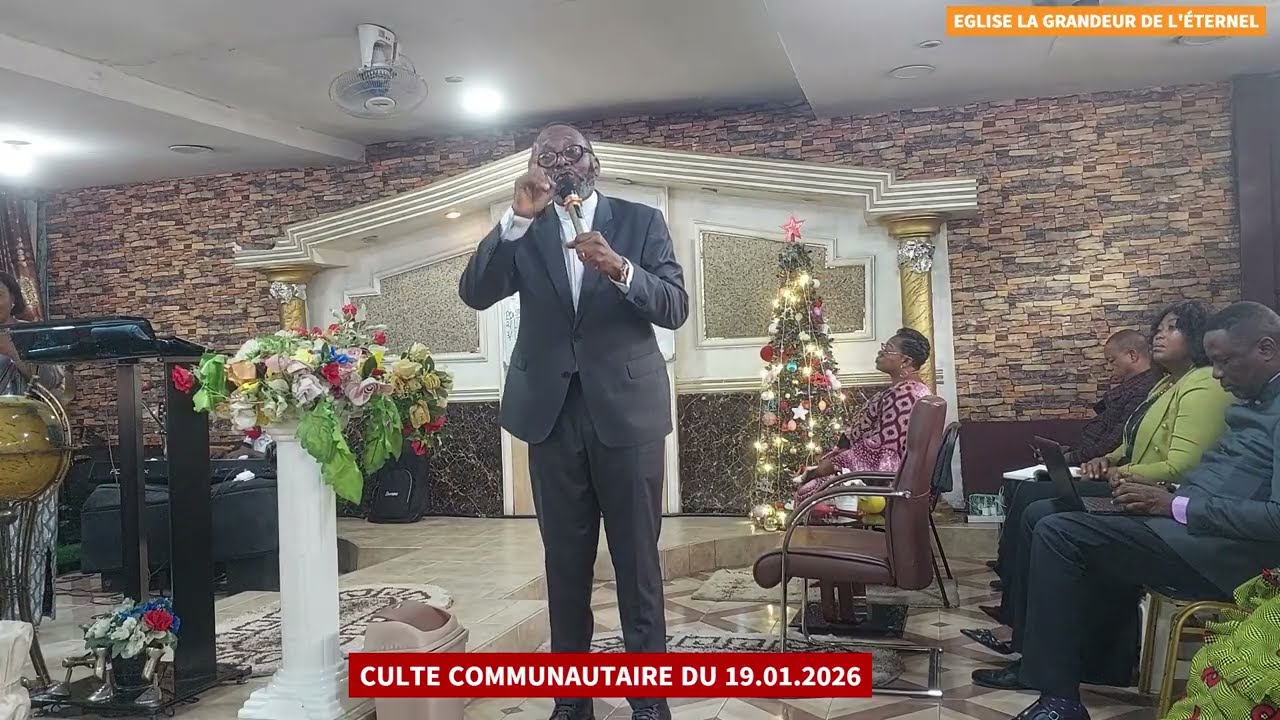 CULTE COMMUNAUTAIRE 2026 || LE CHRETIEN, AUTEL VIVANT || Pasteur Marcelin NGALULA MULOMBA - PART 1