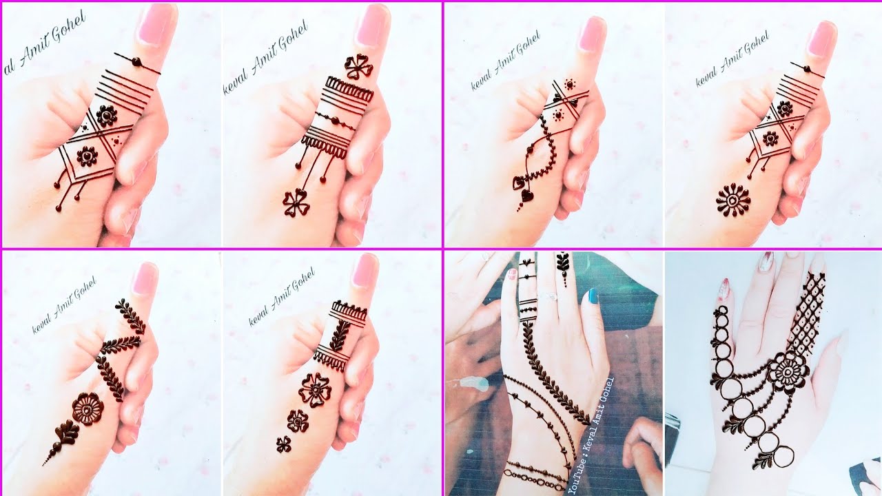 Stylish Heena Mehndi Tattoo Designs❤️ New Beautiful TATTOO ❤️ TATTOO DESIGNS with step by step 2021